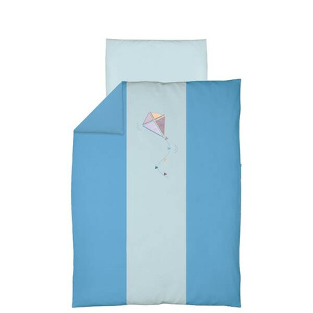 Ceba 3EL Pościel Haft Latawiec MIĘTOWO-NIEBIESKI