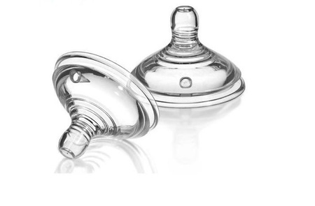Tommee Tippee Smoczek Silikonowy Do Butelki 2szt. 6+ Szybki Przepływ