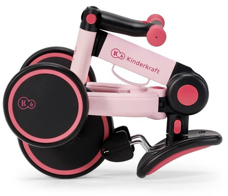 Kinderkraft 4TRIKE  Rowerek Trójkołowy  Candy Pink