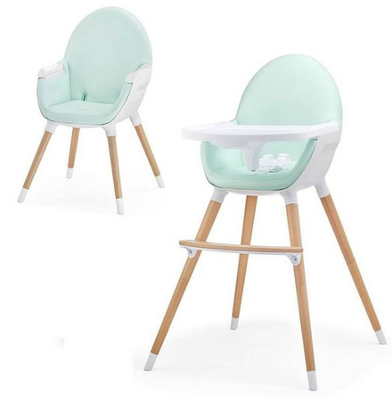 Kinderkraft Fini Krzesełko Do Karmienia 2w1 Mint