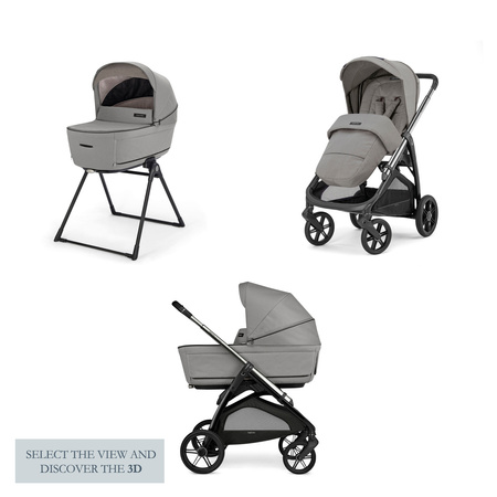 Inglesina Aptica System Duo Wózek Głęboko-Spacerowy Platinum Grey