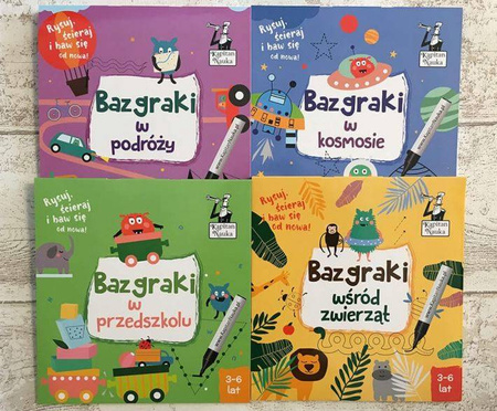 Kapitan Nauka Bazgraki Wśród Zwierząt 3-6 lat 