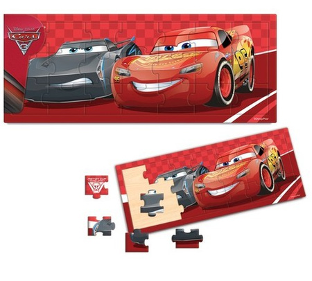 Playme Puzzle ramkowe 21 el. Auta 3 