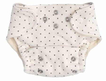 Mamatti Wielorazowa Pieluszka Bawełniana 3-8 kg Kropki