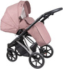 Coletto Craft Wózek Głęboko-Spacerowy 2w1 C-09 Czarno-Srebrna Rama 