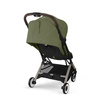 Cybex Orfeo Wózek Spacerowy Rama Taupe Moss Green 2025 + Cybex Pałąk