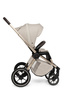 Muuvo Quick Boho Wózek Głęboko-Spacerowy Brown + Cybex Aton B2 i-Size Fotelik Samochodowy 0-13kg + Baza One Volcano Black