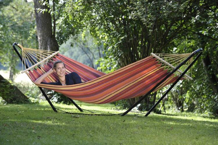 Amazonas Zestaw Stojak + hamak Beach Set
