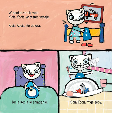 Media Rodzina Książeczka Kicia Kocia w Przedszkolu