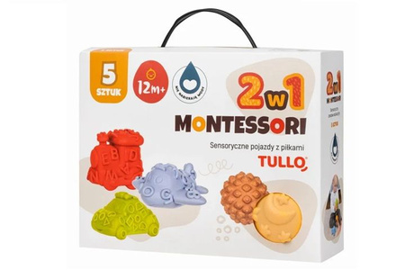 Tullo Pojazdy Sensoryczne 3szt