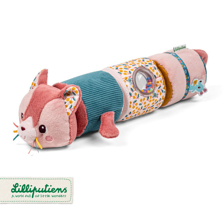 Lilliputiens Wałek dźwiękowy 4-elementowy Kotka Jeanne 6 m+