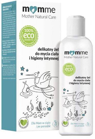 Momme Delikatny Żel Do Mycia Ciała I Higieny Intymnej 