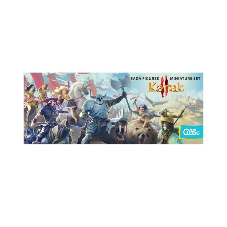 Albi Karak 2 - 6 Figurek Bohaterów Gra Planszowa