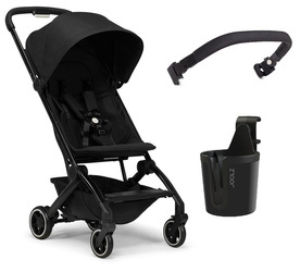 Joolz Aer+ Wózek Spacerowy + Pałąk + Uchwyt Na Kubek Refined Black