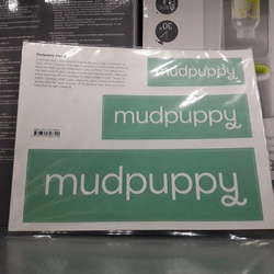 POS Mudpuppy logo naklejki