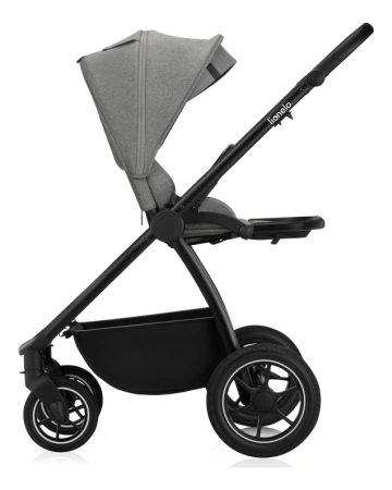 Lionelo Meril Wózek Głęboko-Spacerowy Grey Stone