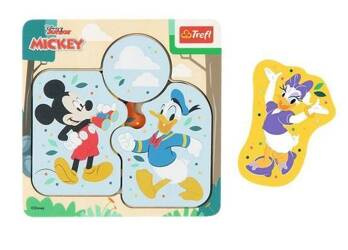 Trefl Puzzle Drewniane Mickey Mouse & Friends 6el