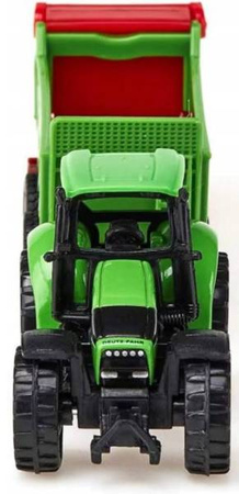 Siku Traktor Z Przyczepą S1673 