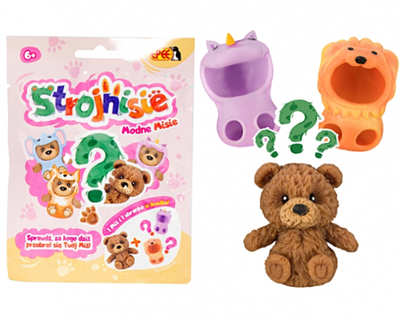 Epee Strojnisie  Modne Misie 8 Wzorów