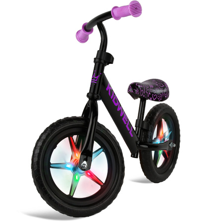 Kidwell Rebel Led Rowerek Biegowy Neon Pink