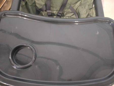 [OUTLET] Kinderkraft Foldee Krzesełko Do Karmienia Green