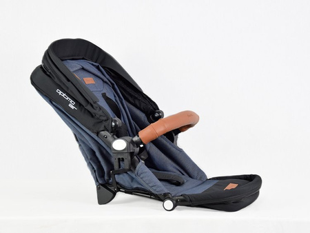 [OUTLET] Easy Go Optimo Air + Gondola + Torba Wózek Głęboko-Spacerowy Denim