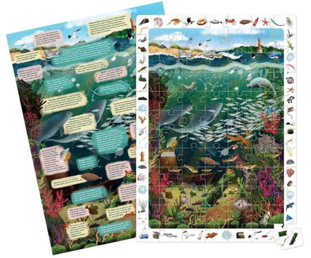 CzuCzu 84 el. Puzzle Obserwacyjne Bałtyk