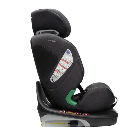 Mast Swiss Design M.Rox Obrotowy Fotelik Samochodowy Dark Grey