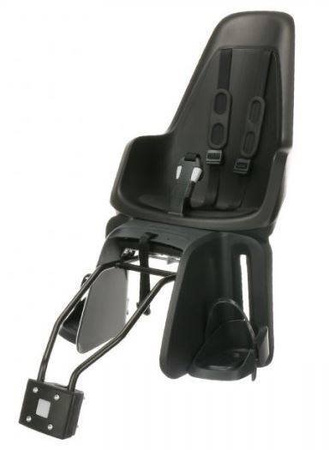 Bobike Fotelik Rowerowy One Maxi 1P&E BD Na Bagażnik i Na Ramę Urban Black
