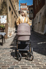 Roan Ivi 2.0 Vintage Wózek Głęboko-Spacerowy Sicilian Olive + Cybex Aton B2 i-Size Fotelik Samochodowy 0-13kg + Baza One Volcano Black	