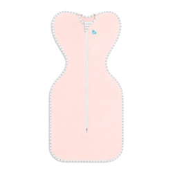 Love To Dream Swaddle Up Otulacz - rozmiar XS- Dusty Pink - ETAP1 - 1.0 TOG Original