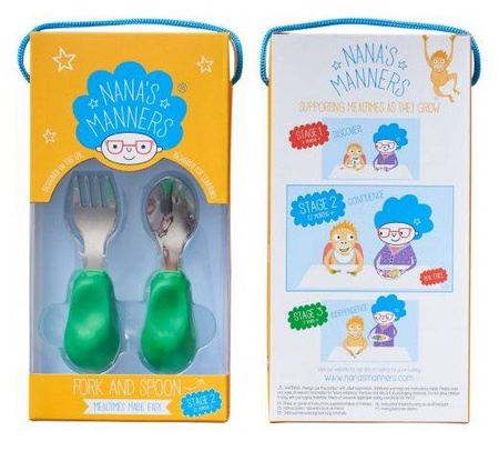Nana's Manners 2 Widelec i Łyżka  Green