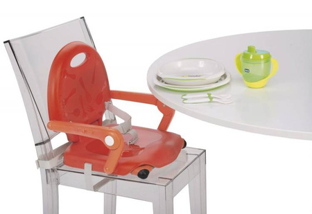 Chicco Pocket Snack Przenośne Krzesełko do Karmienia  Poppy Red