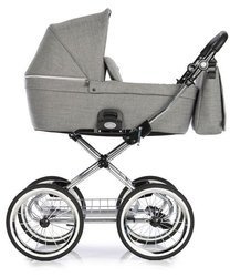 Roan Coss Classic Wózek Głęboko-Spacerowy 2w1 Titanum