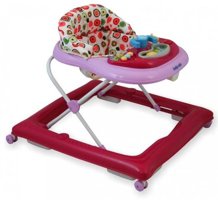 Baby Mix Chodzik z Kierownicą  Różowy