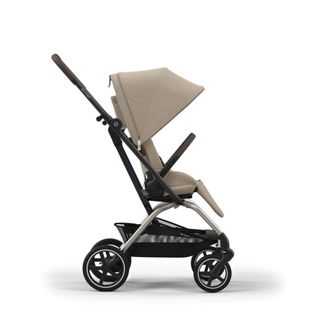 [OUTLET] Cybex Eezy S Twist Plus 2 Wózek Spacerowy Rama Taupe Almond Beige 2024
