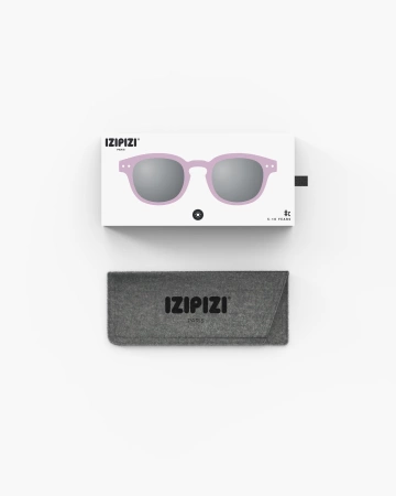 IZIPIZI Okulary Przeciwsłoneczne dla Dzieci 5-10 lat Lilac C