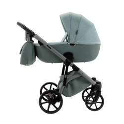 Adamex Nola Natura Wózek Głęboko-Spacerowy Mint