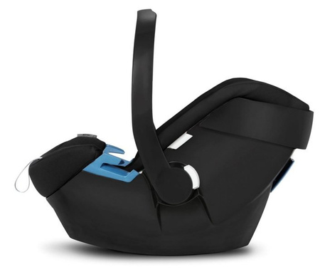 Cybex Aton Fotelik Samochodowy 0-13 kg Pure Black + Cybex Baza Aton 2-Fix