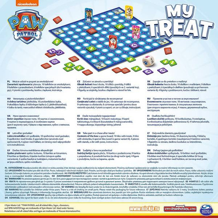 Ttrefl My Treat Psi Patrol Gra Planszowa 02263