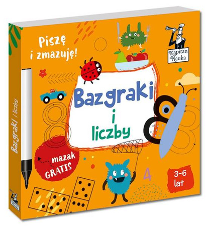 Kapitan Nauka Bazgraki i Liczby 3-6 lat