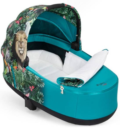 Cybex e-Priam 4.0 Rama ze Stelażem Siedziska + Gondola Wózek Głęboki We The Best Dj Khaled