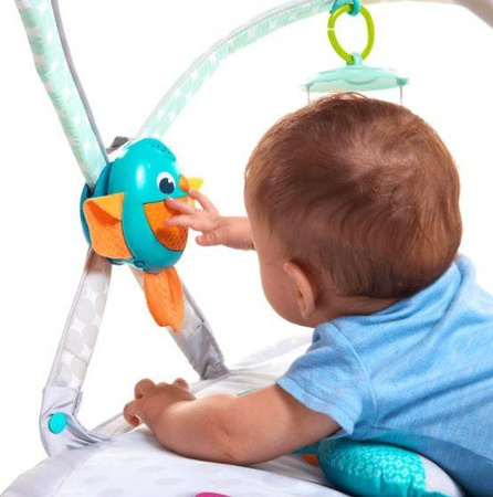 Tiny Love Mata z Pałąkiem Gimnastyka Dla Bobasa Zabawa Na Łące