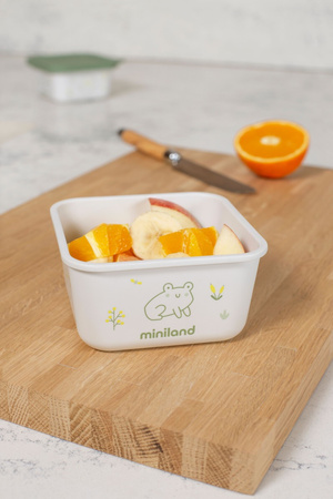 Miniland Pojemniki Na Żywność Hermetyczne ECO-friendly 2x400 ml - Pisklę