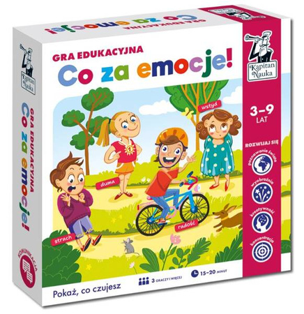 Kapitan Nauka Gra Edukacyjna Co Za Emocje! 3-9 lat