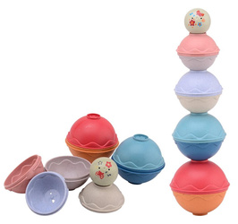 Happy World Wieża z kulek BIOplastik 12m+