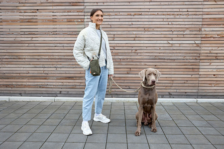 PALOPA Torebka saszetka na butelkę i smakołyki 2w1 Boudi dark olive