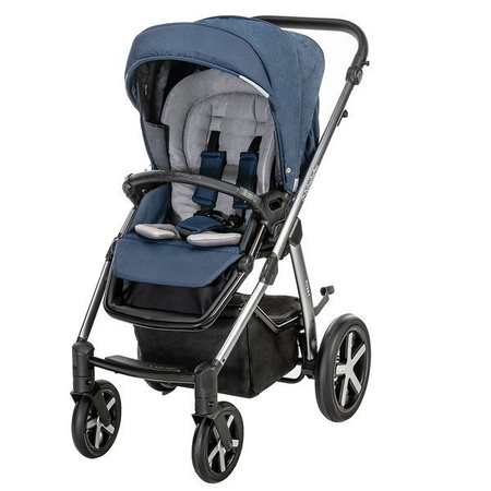 Baby Design Husky 2022 Wózek Głęboko-Spacerowy 	 117 Graphite Koła Pompowane 