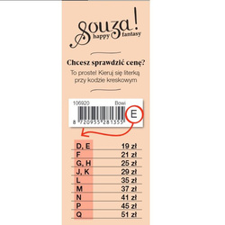 Cennik Souza! grupy cenowe