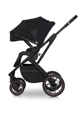 Cavoe Axo Style Wózek Głęboko-Spacerowy 2w1 + Adaptery Meteorite